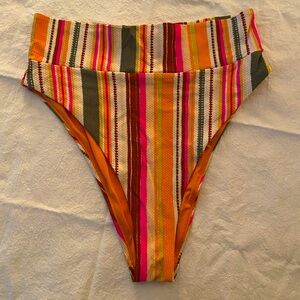 Aerie High Cut Cheeky Bikini Bottoms